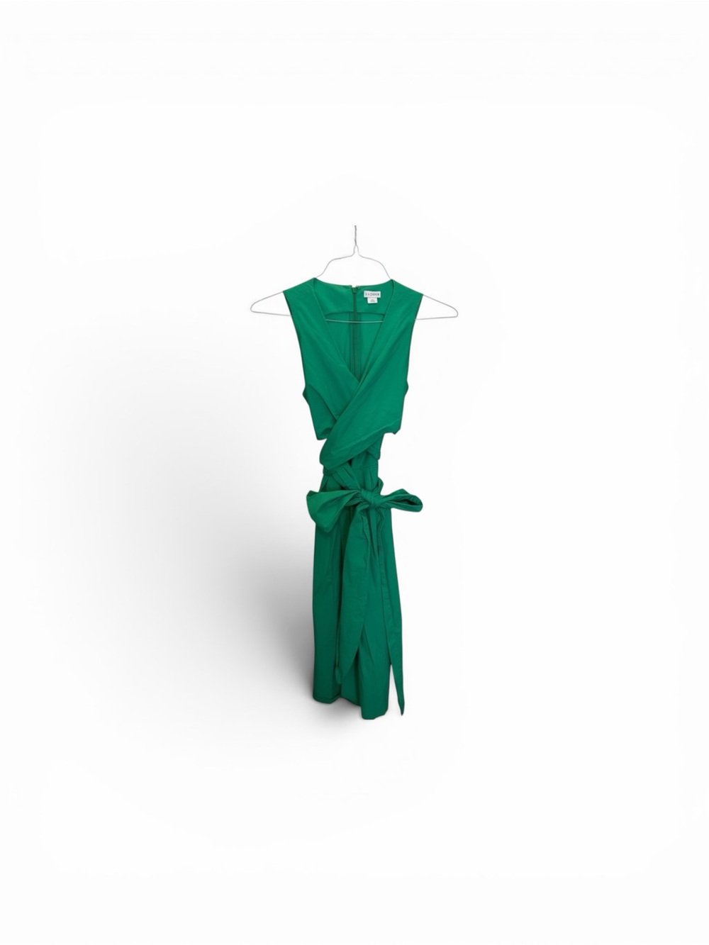 J.Crew’s Sleeveless Wrap Midi Dress